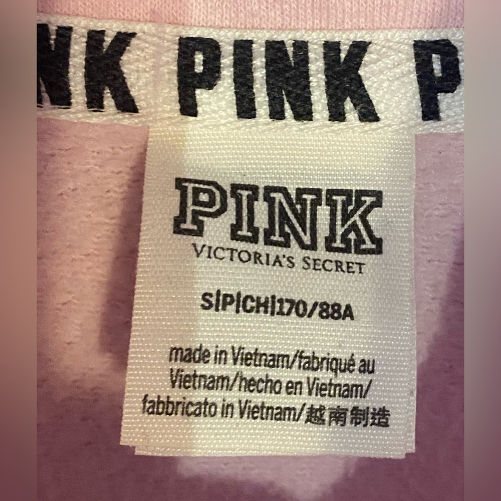 VS Pink 1/4 zip pullover - Picture 7 of 7